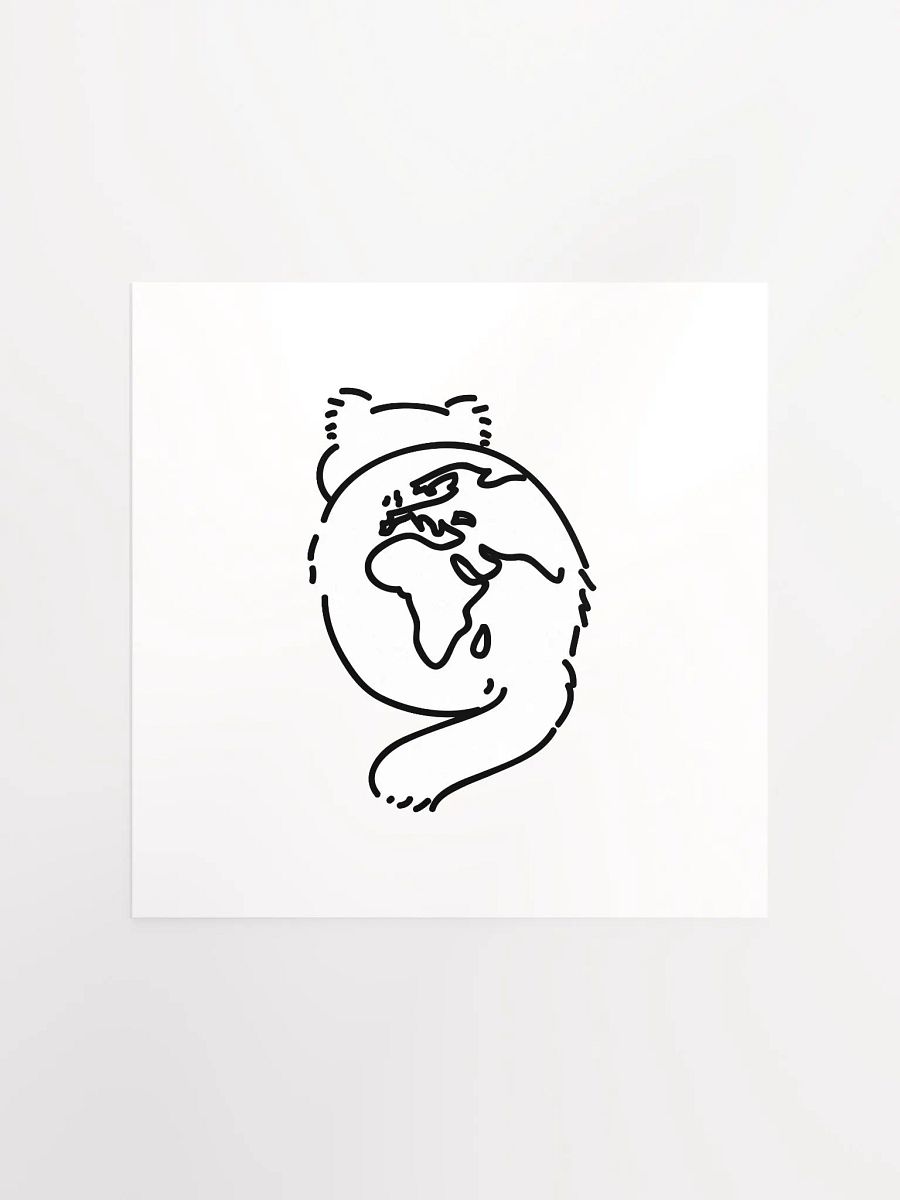 Planet Manul Africa & Europe - Matte Poster product image (1)