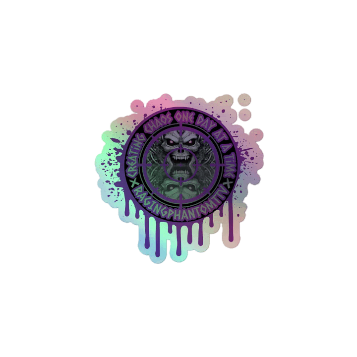 Holographic Rage sticker product image (1)