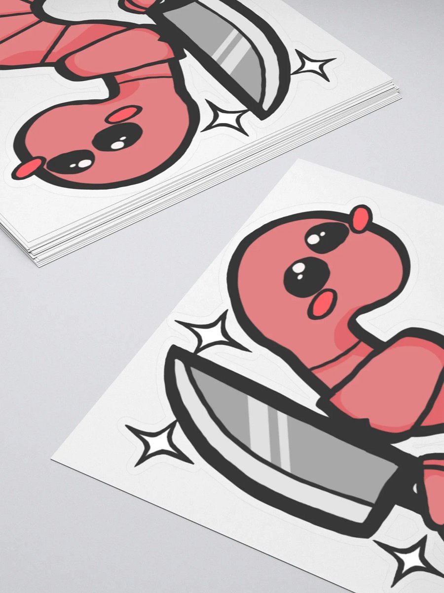 Killer Worm Sticker product image (12)