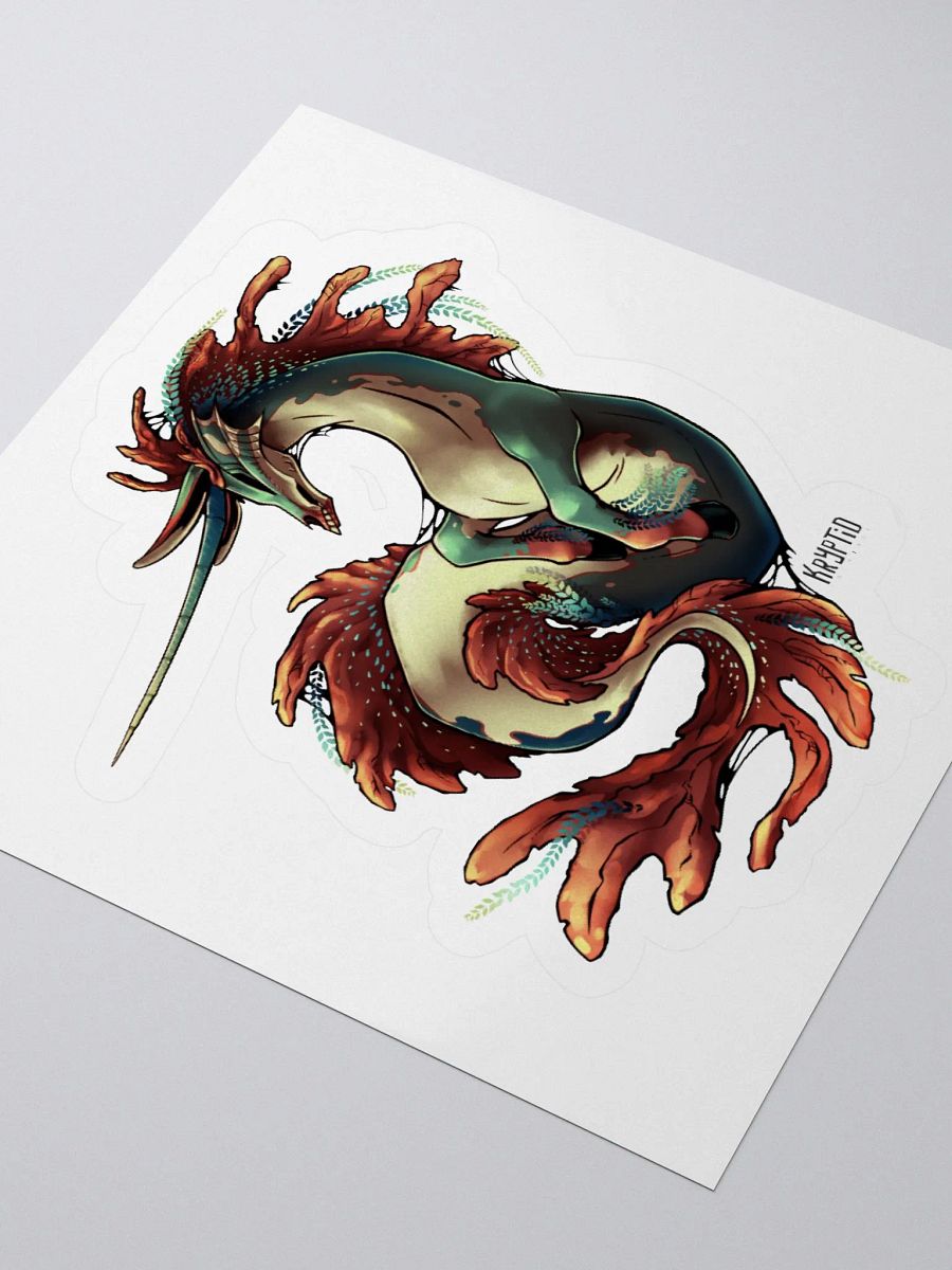 Mythical Sea Dragon Vinyl Stickers product image (3)