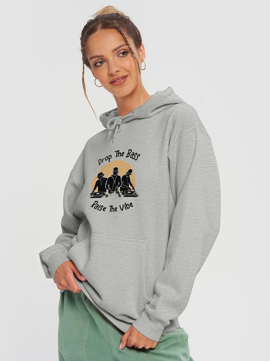Drop the Bass, Raise the Vibe | Music Lover's EDM Hoodie product image (9)