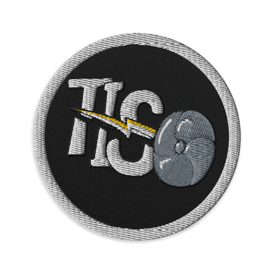 Thunderbolt Tiso Embroidered Patch product image (1)