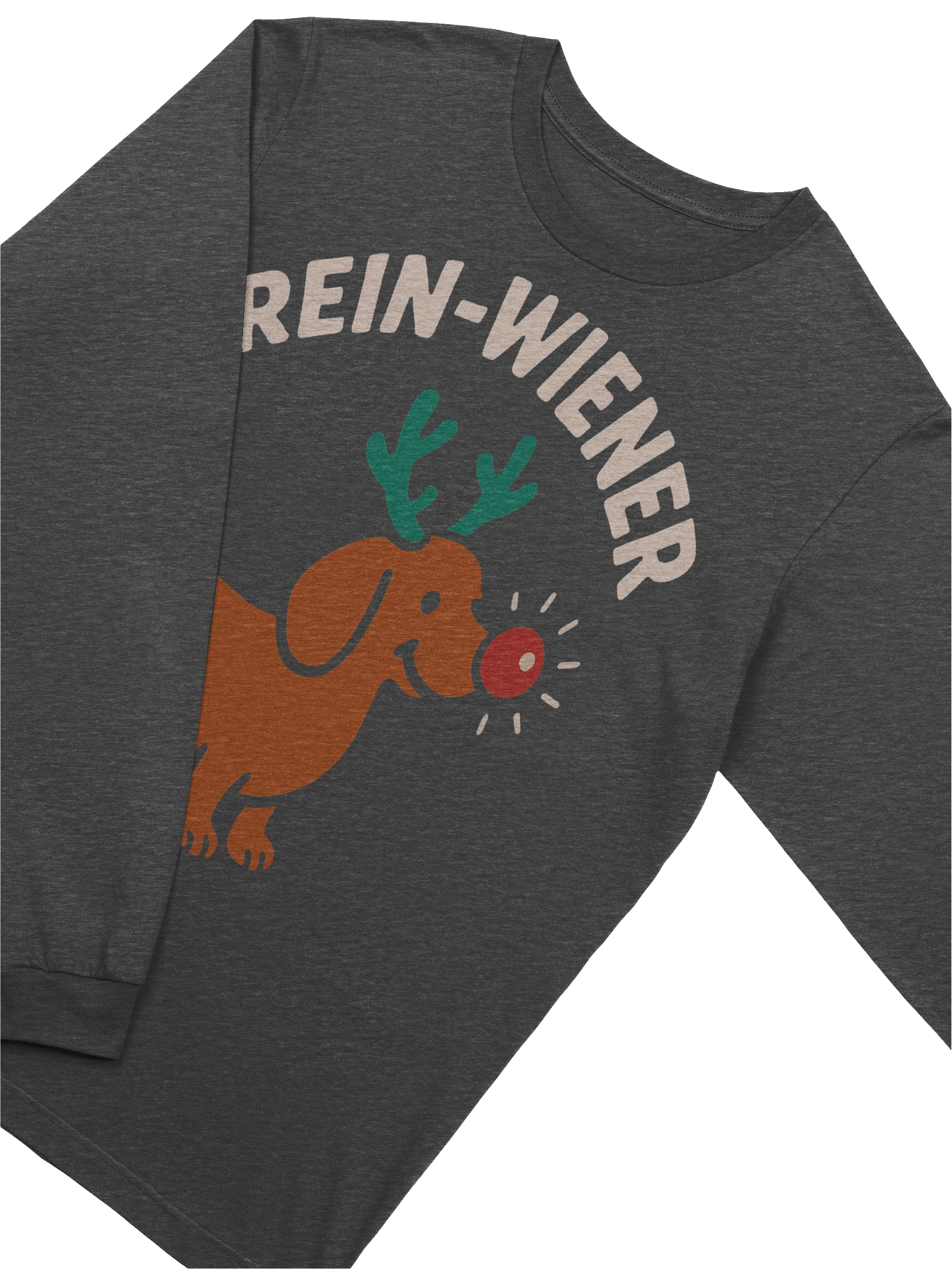 “Rein-Wiener” Dachshund Christmas Long-Sleeve Tee product image (3)