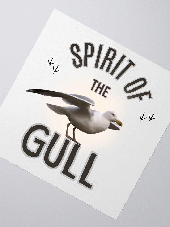 Spirit of the Gull Kiss Cut Stickers product image (5)