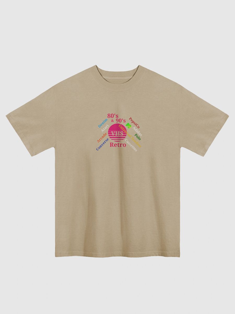 Retro Nostalgia Oversized Tee product image (1)