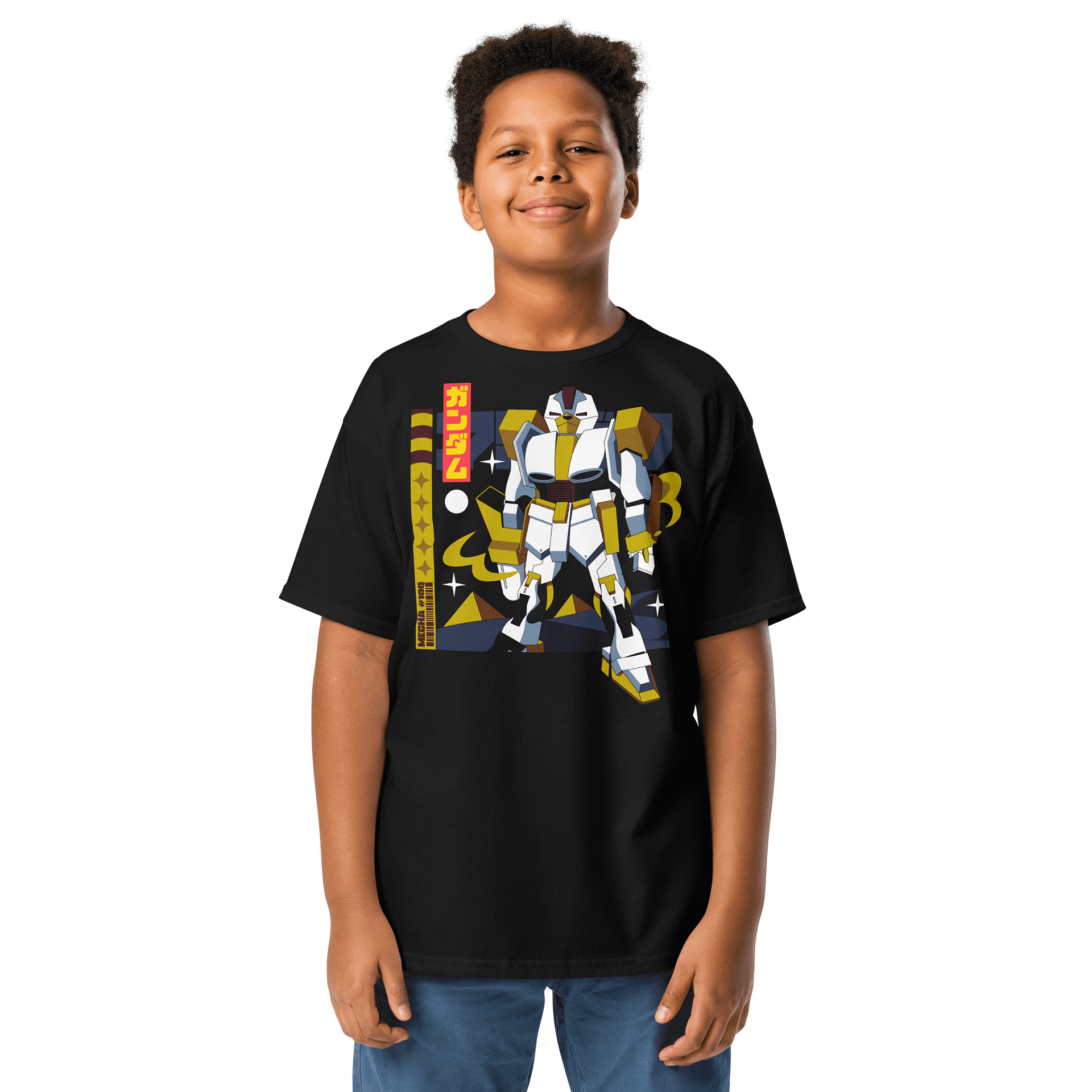 Mecha Bear KIDS Tee | Black product image (1)
