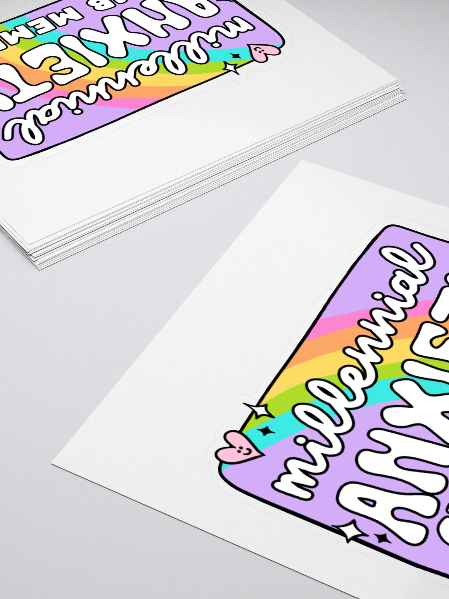 Millennial Anxiety Club Sticker product image (7)