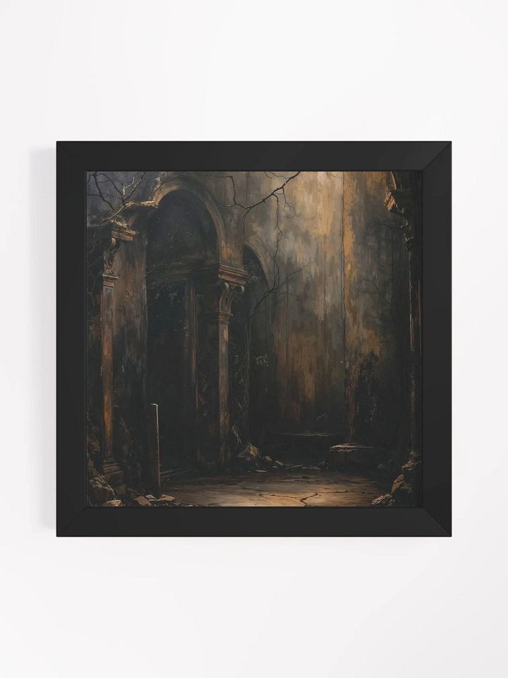 Ethereal Gothic Decay Framed Print product image (7)