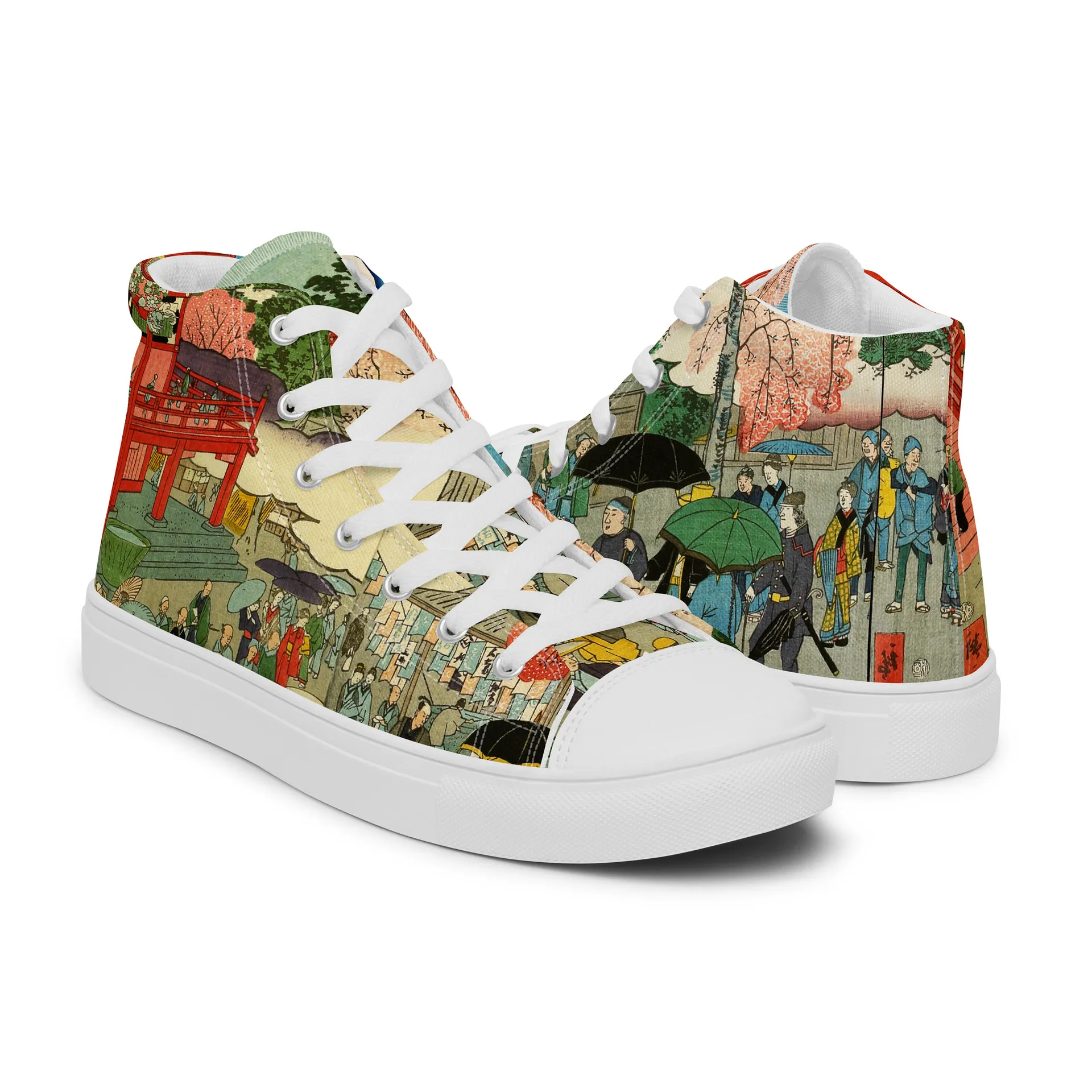 いいネット通販 - 全国送料無料でお届けします (Men's) Sneakers Top High Hiroshige | Merch Blossom Cherry 温室・飼育ケース