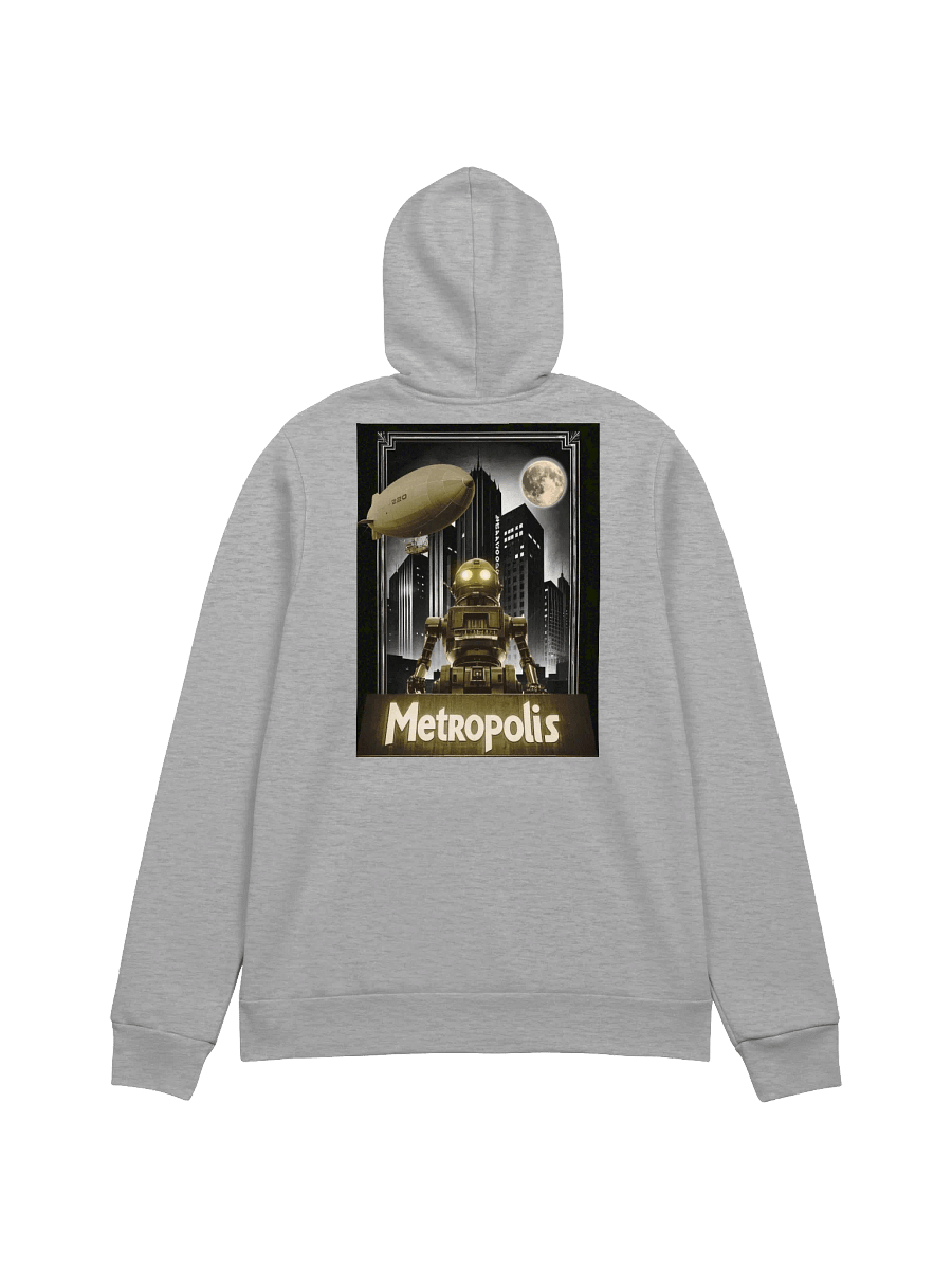 Metropolis Style Robot Back Graphic - Vintage Sci-Fi Style product image (7)