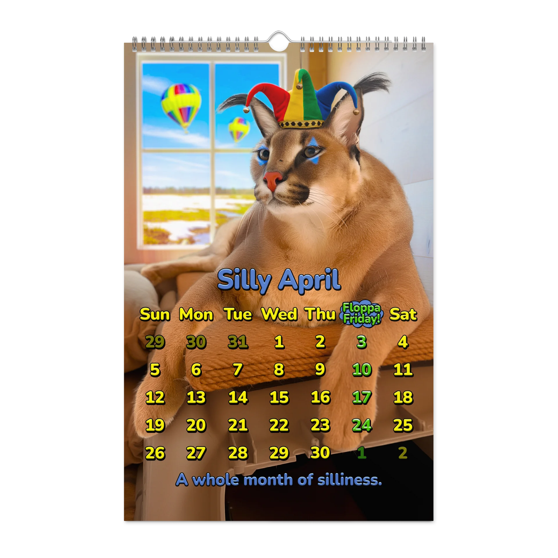 BIG CARACALENDAR 2026 (Limited Edition) product image (3)