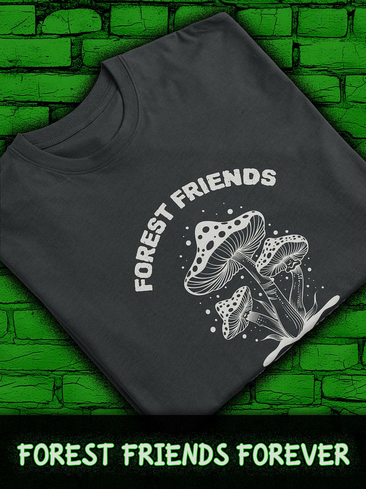 FOREST FRIENDS FOREVER Men's Premium Heavyweight Tee product image (2)