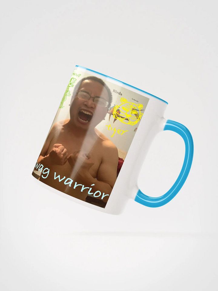 Ceramic Mug with Color Inside: swag warrior 2.0 product image (22)