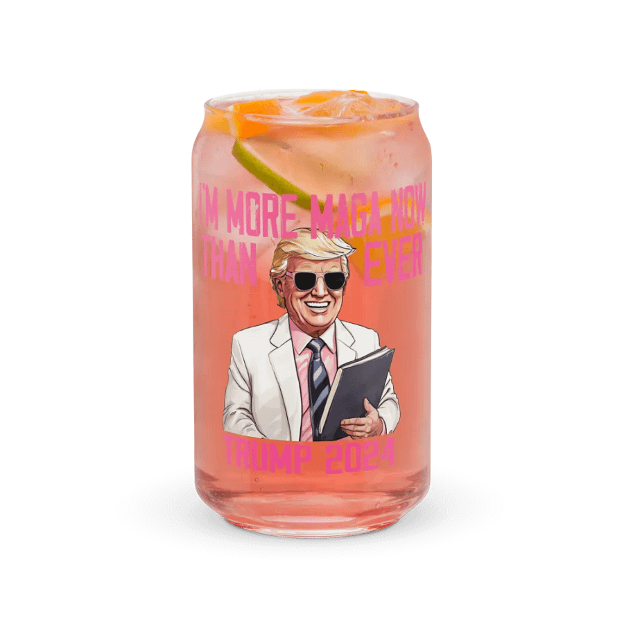 MAGA- Trump 2024 Can-Shaped Glass product image (7)