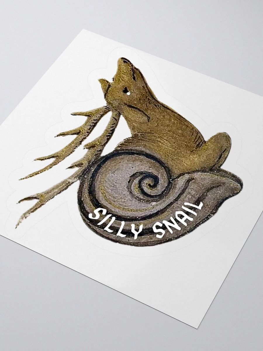 Silly Snail Sticker product image (3)