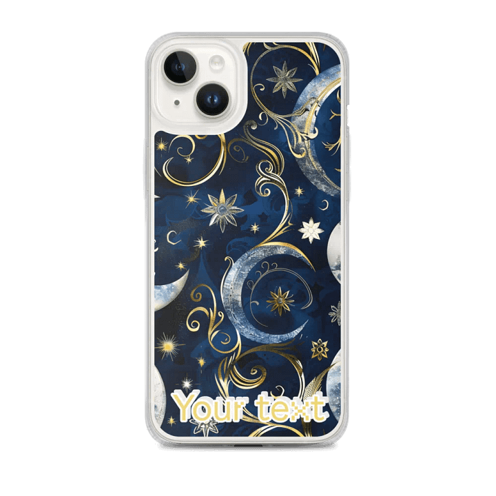 Celestial Moon MagSafe® Clear Case product image (1)