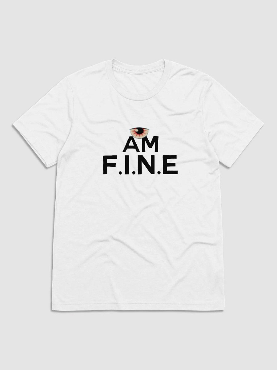 Whole World Apparel I AM F.I.N.E. Original White T product image (1)