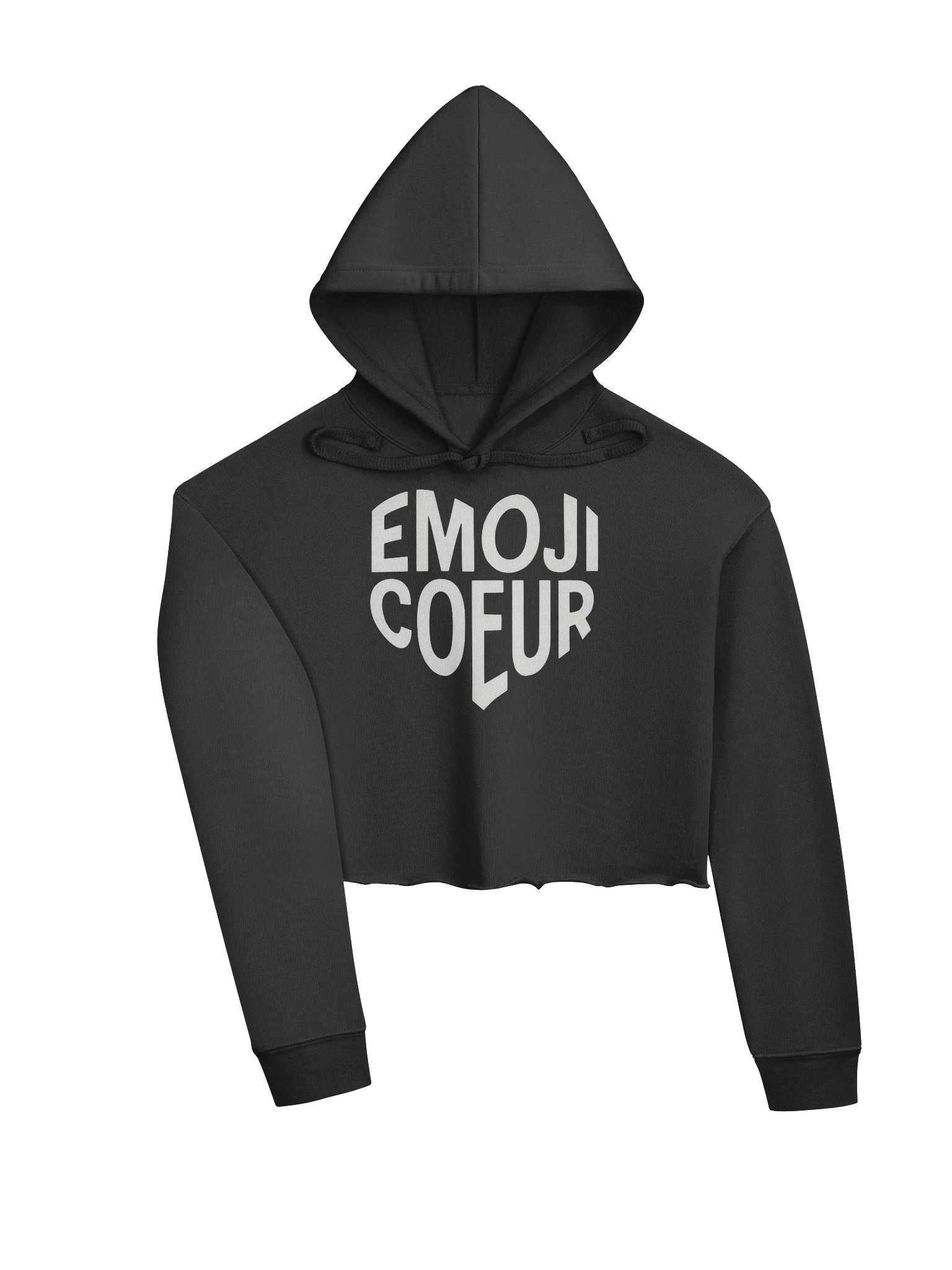 Emoji Coeur Crop hoodie product image (5)