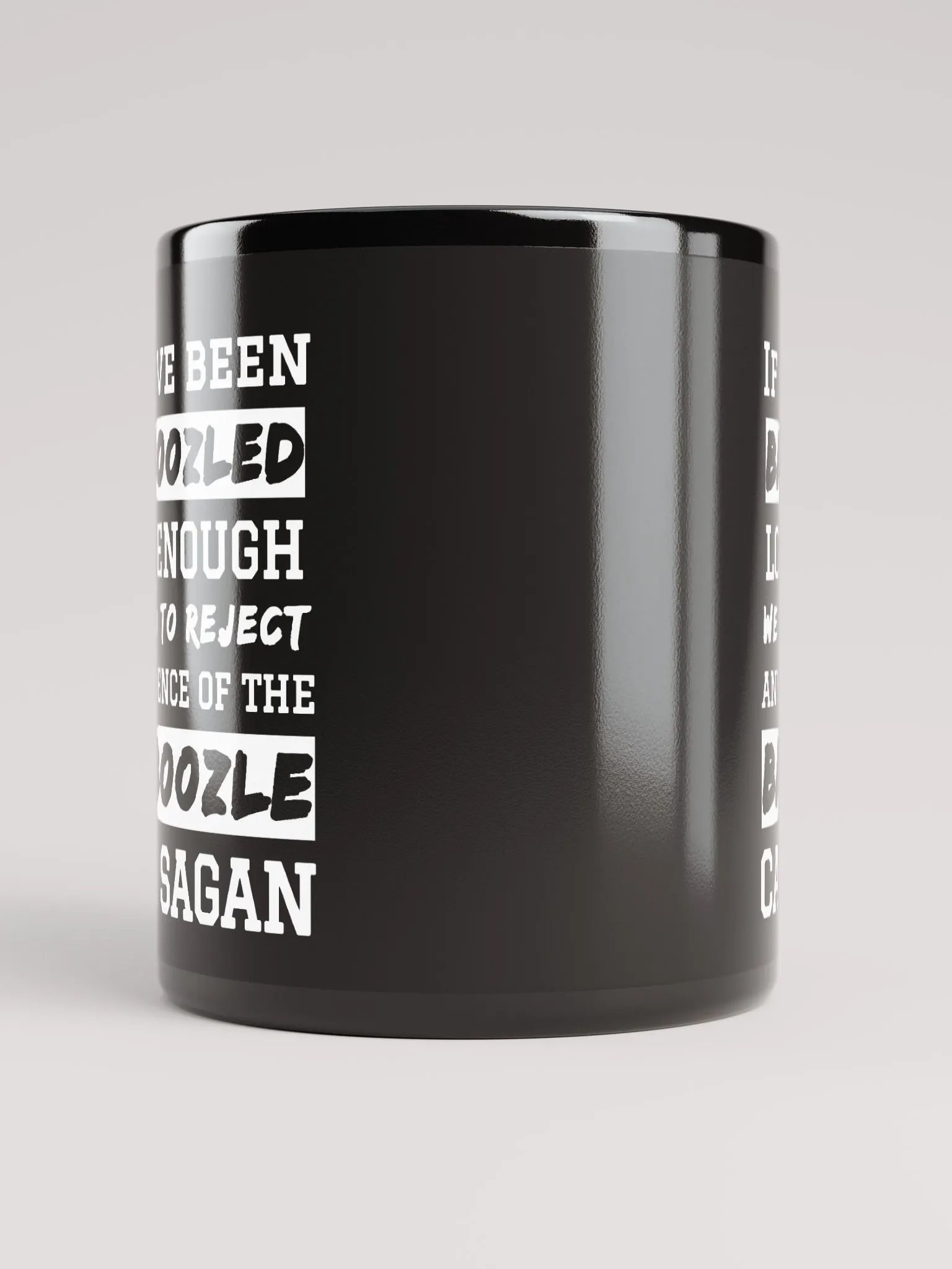 Carl Sagan Bamboozled Quote 11 oz Mug product image (5)