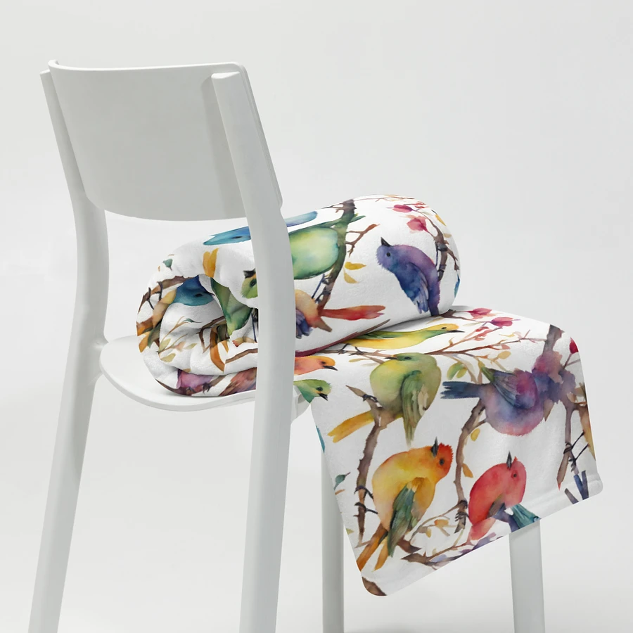 Multi Coloured Birds Blanket product image (9)
