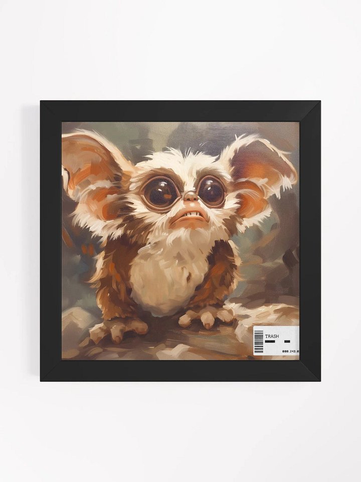 Don't Eat Trash After Midnight Framed Print product image (1)