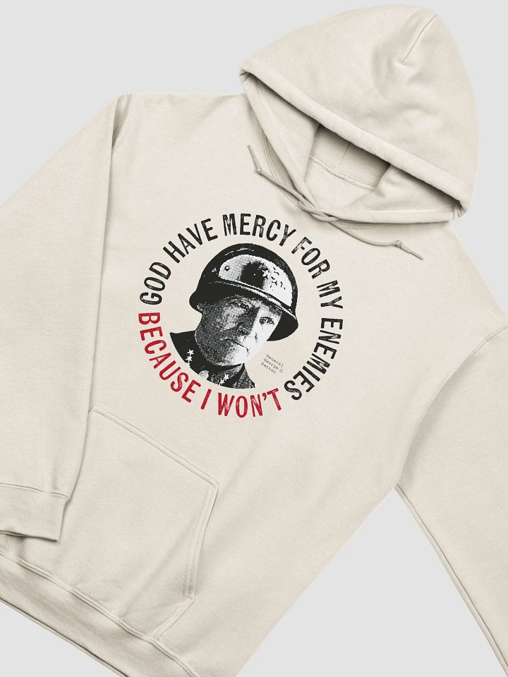 Patton Quote Circle Hoodie - Light product image (2)