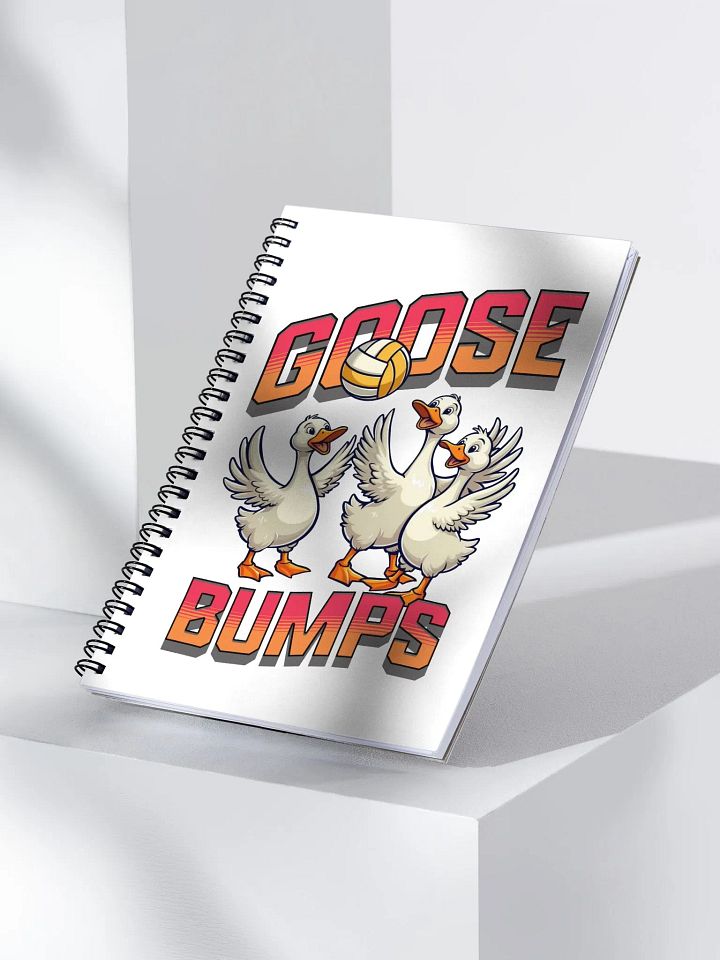 Goose Bumps Volleyball Notebook product image (2)