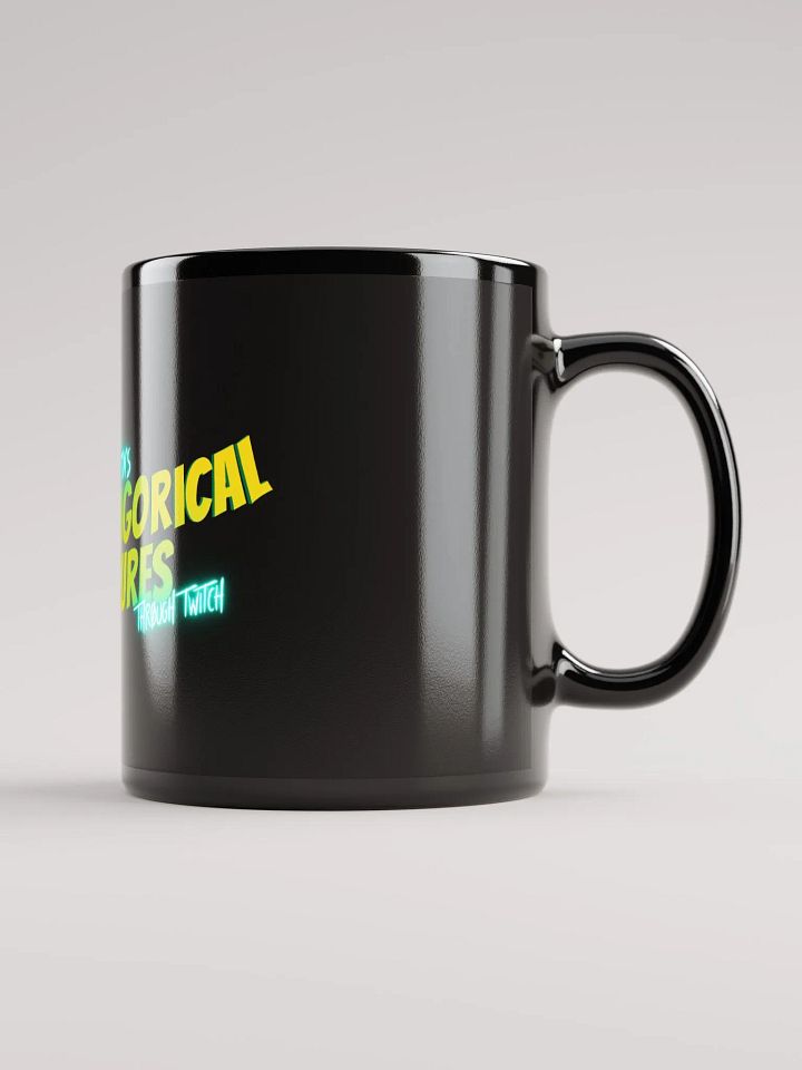 Black Channel Mug 11oz (colour logo) product image (1)