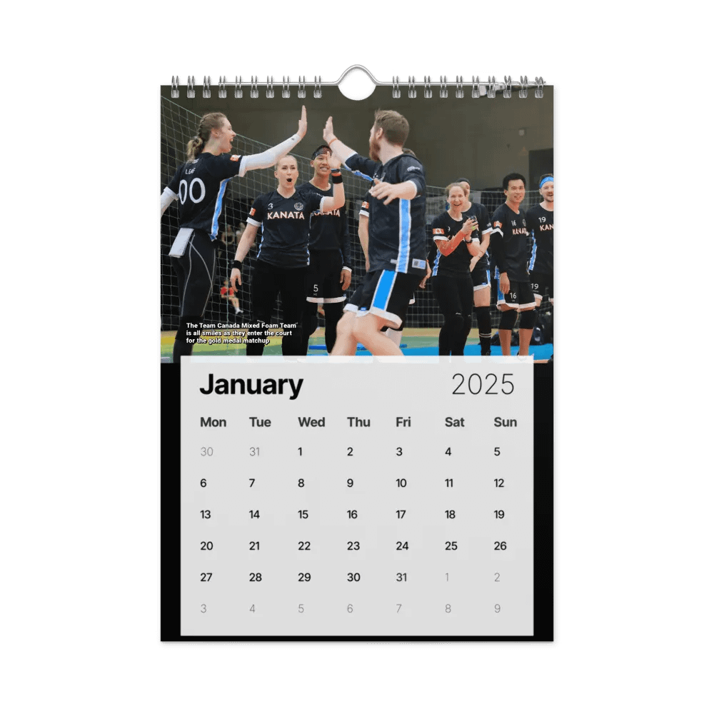 Team Canada Gold 2025 Calendar product image (6)