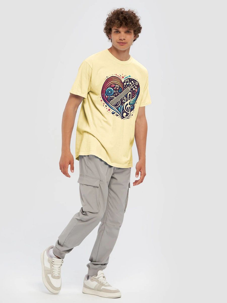 Harmonic Heartbeat Music Lover T-Shirt product image (88)