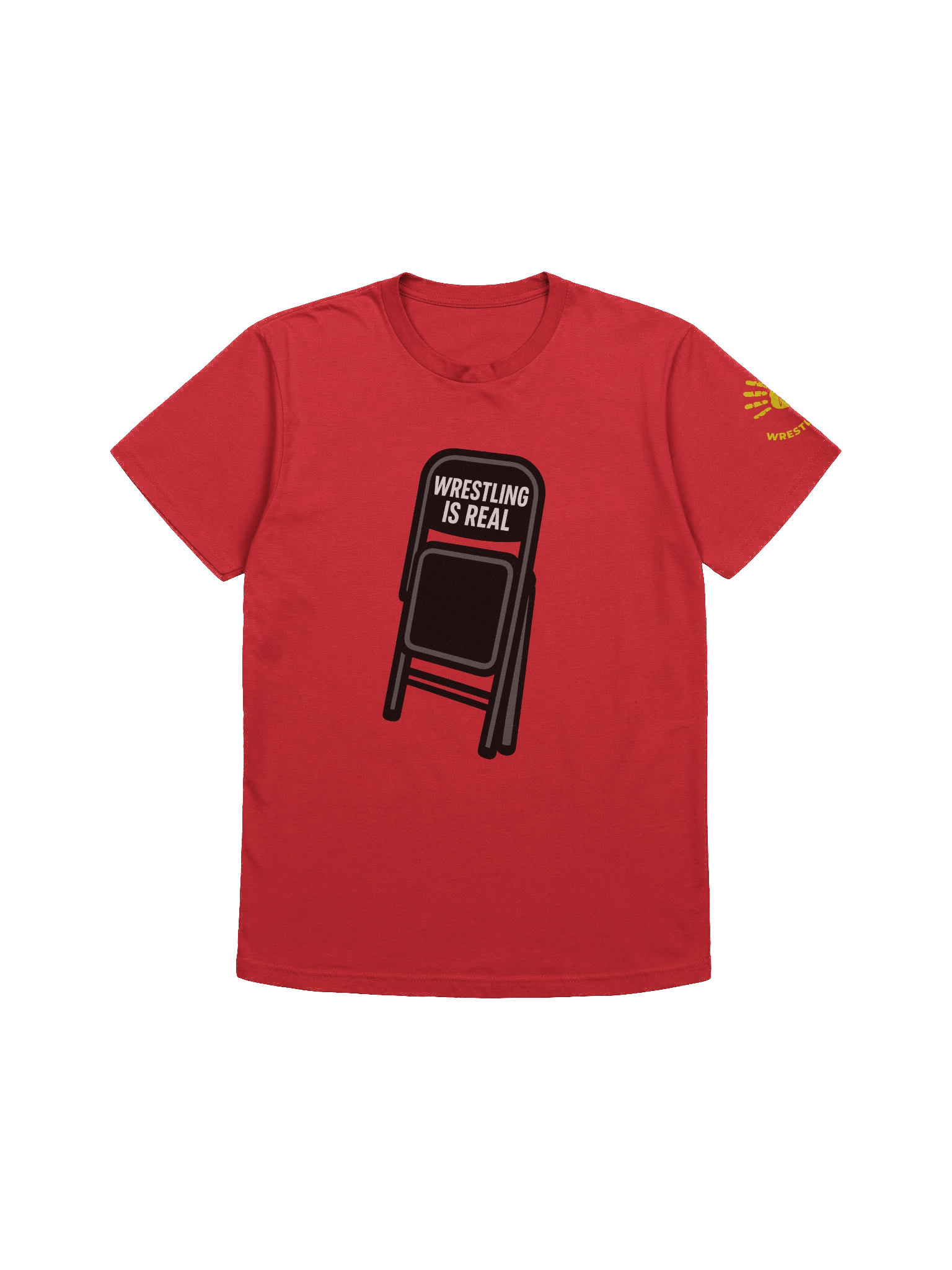 Wrestling Is Real - Red Shirt product image (3)