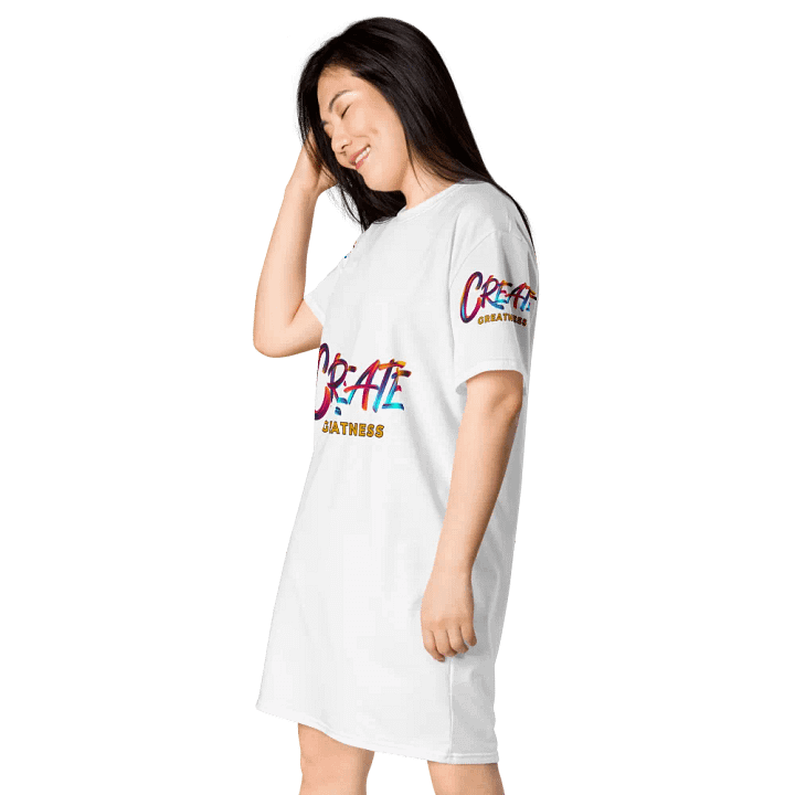 Create Greatness All-Over T-Shirt Dress product image (2)