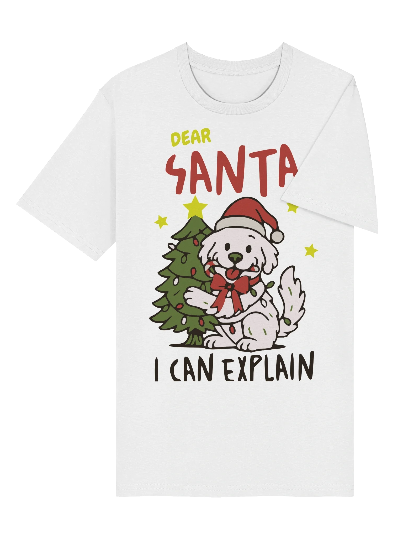 Dear Santa Dog Christmas T-Shirt product image (17)
