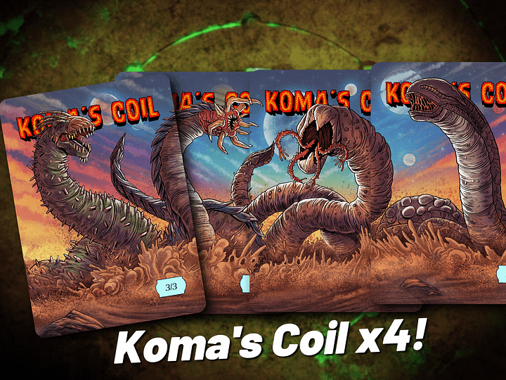 Koma's Coil (Set of 4) Full Art Tokens! product image (1)