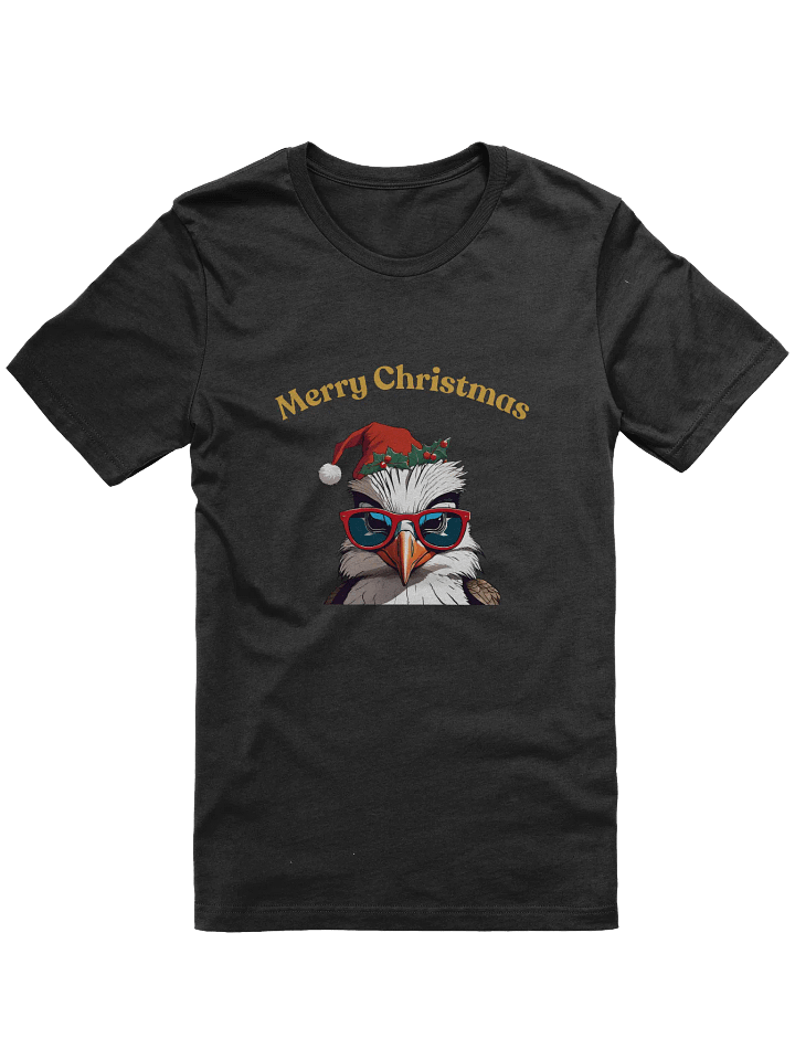 Festive Kookaburra Merry Christmas T-Shirt - Gold product image (1)