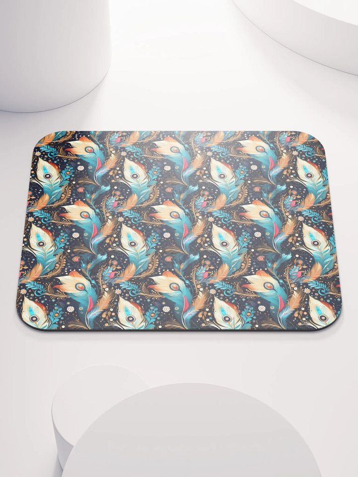Ethereal Feathers Mat- 8.7" x 7.1" product image (1)