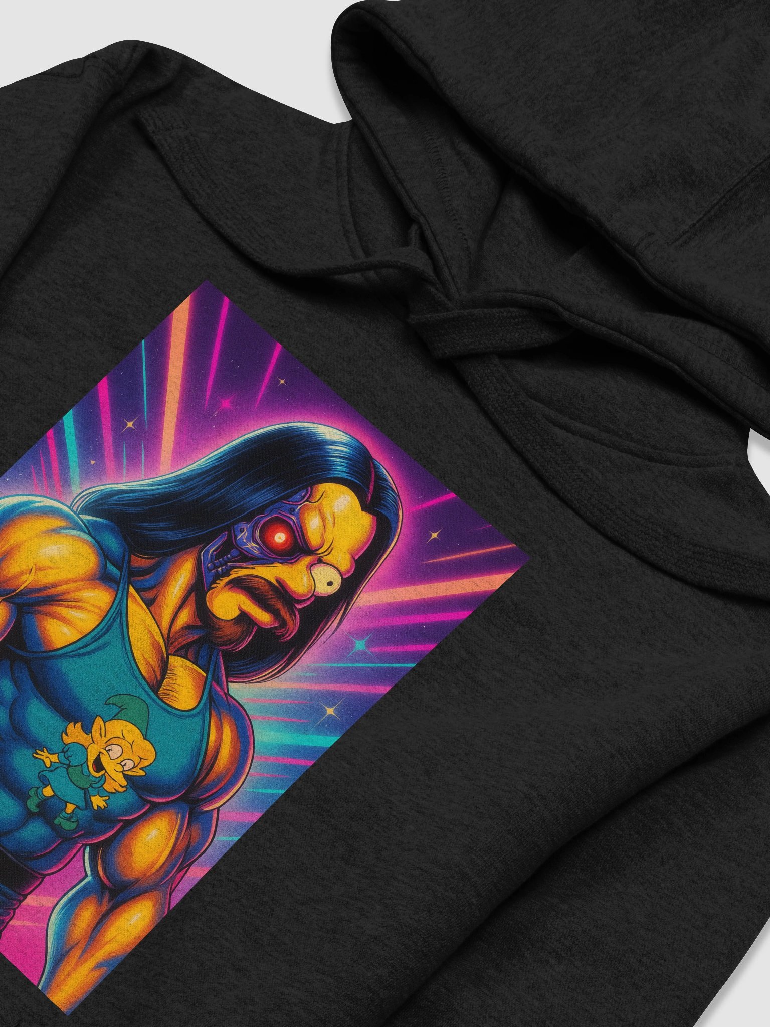 The Gameinator - Hoodie Black product image (3)