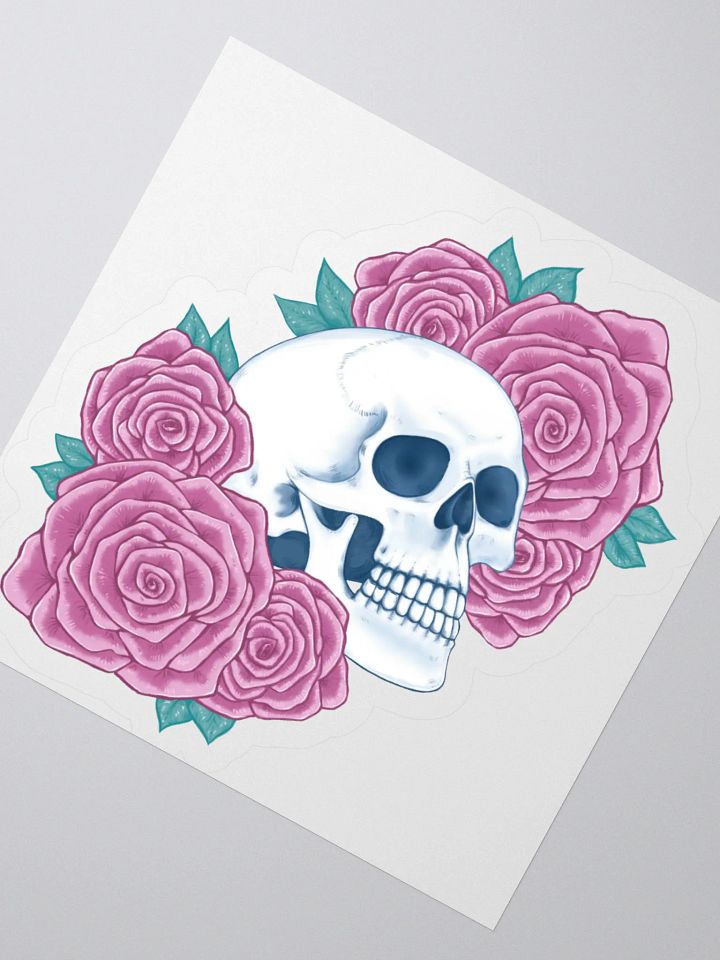 Floral Skull Stickers product image (5)