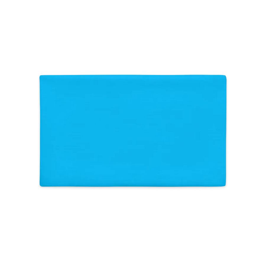 Blue Color Block Pillow Case product image (3)