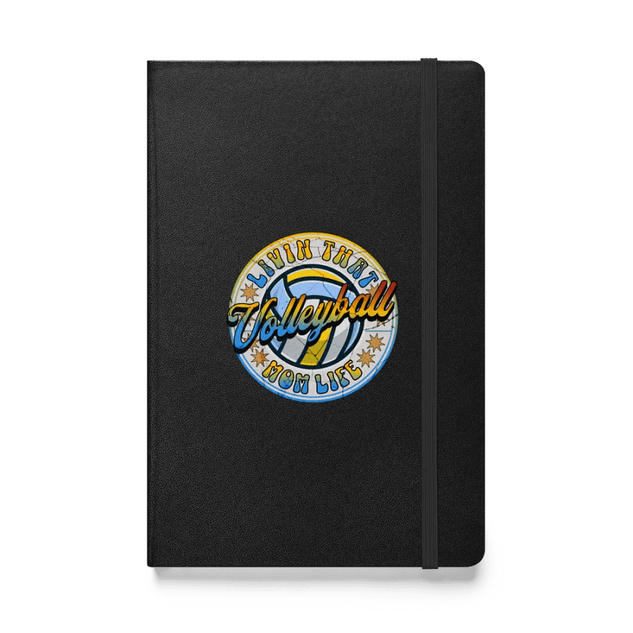 Livin That Mom Life Volleyball Hardcover Journal product image (1)