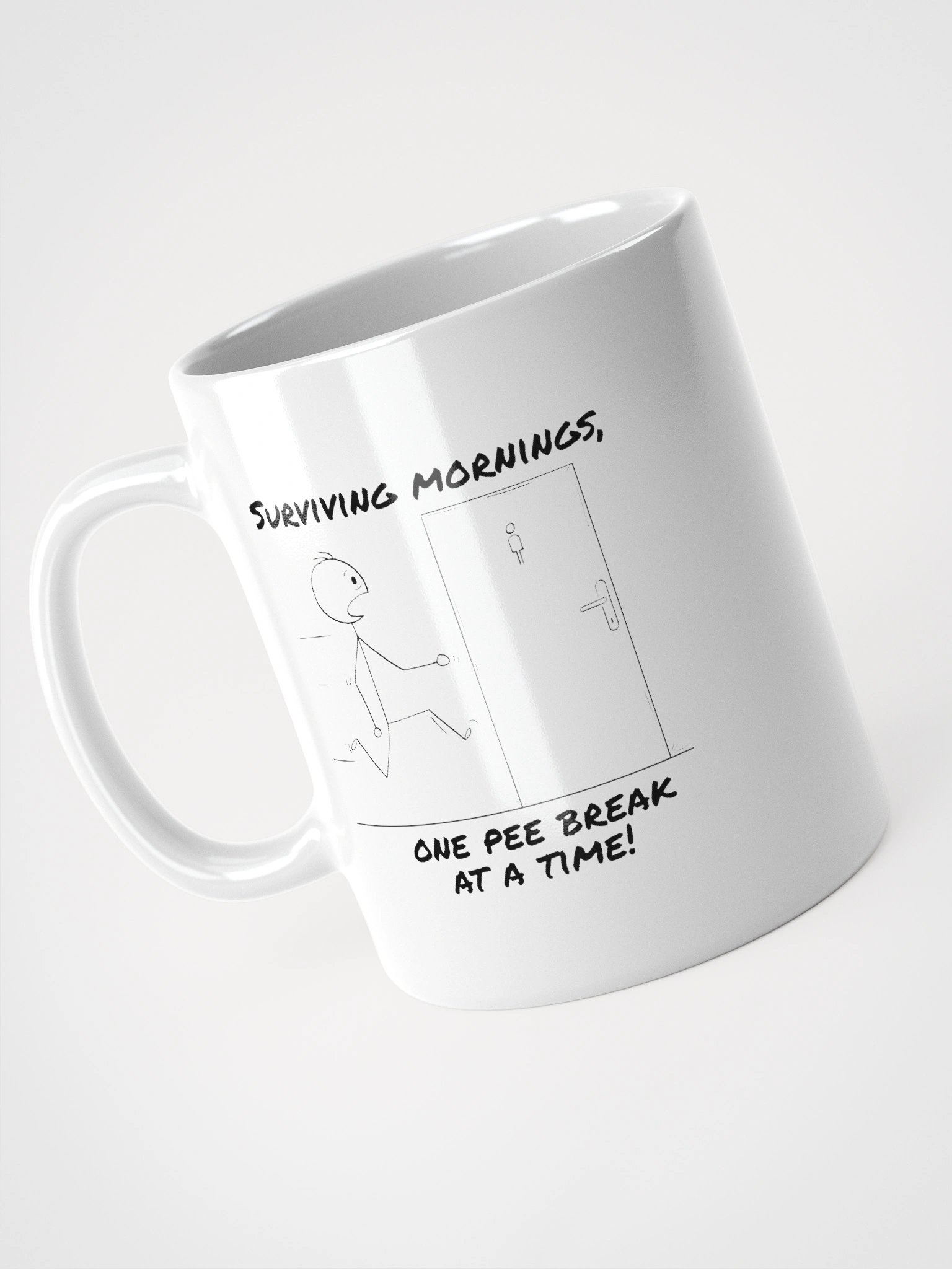 Bladder, Dog, Coffee – My Morning Priorities” Mug product image (7)