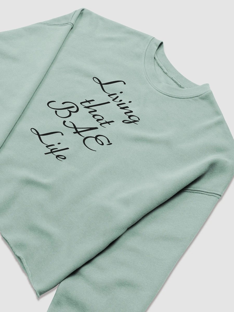 BAE Life Cursive Crop Sweatshirt product image (9)