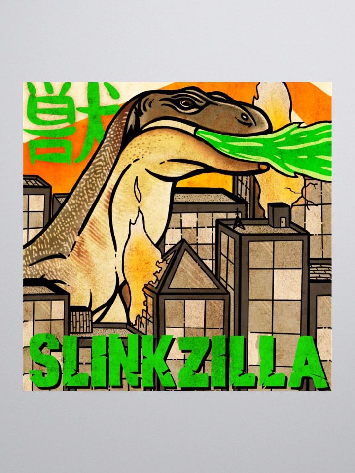SLINKZILLA the sticker product image (1)