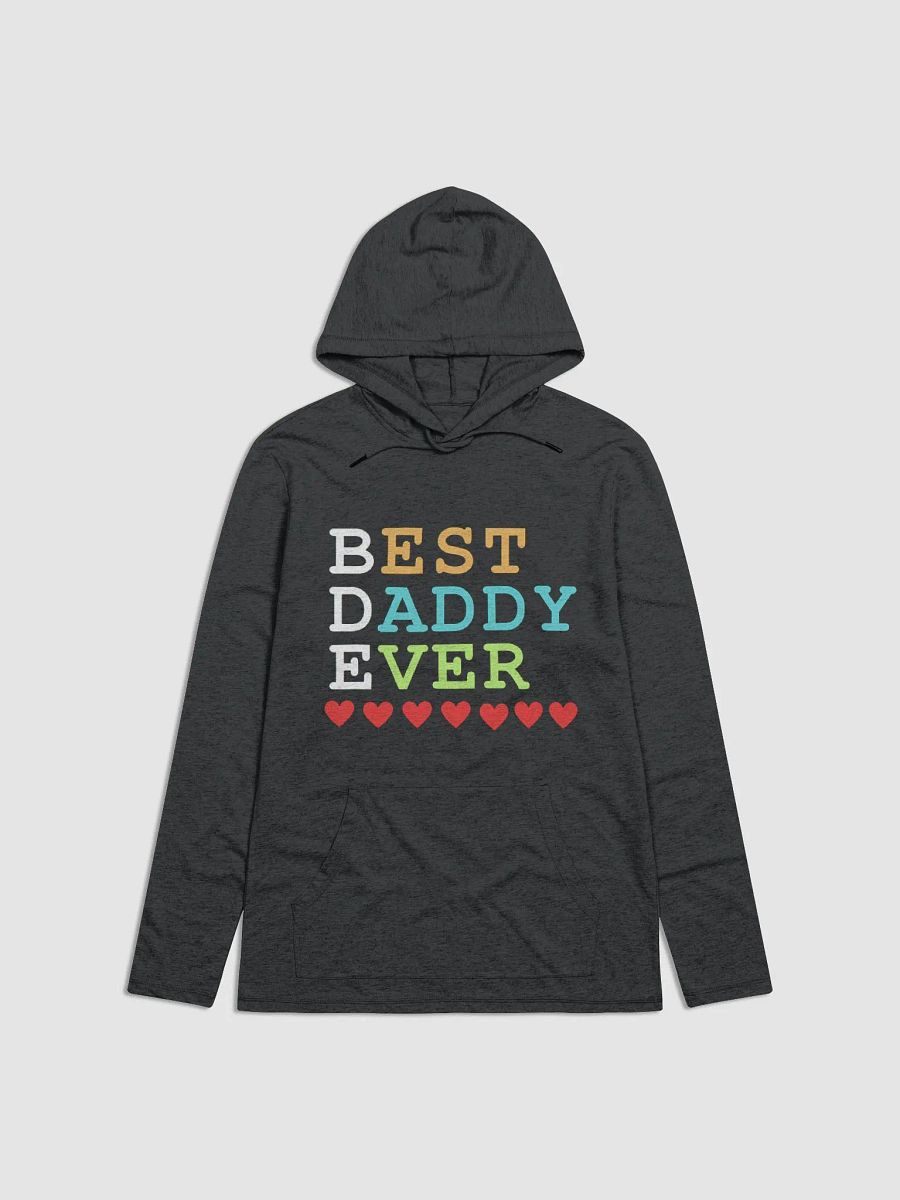 Best Daddy Ever District Lightweight Hoodie product image (1)