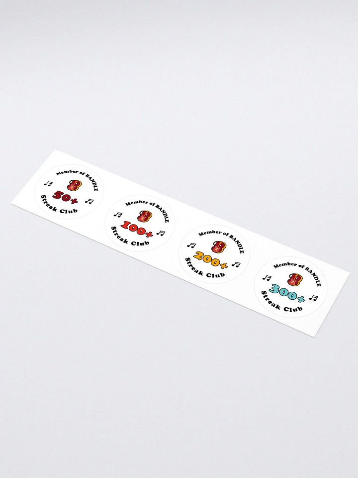 Streak Club Stickers product image (1)