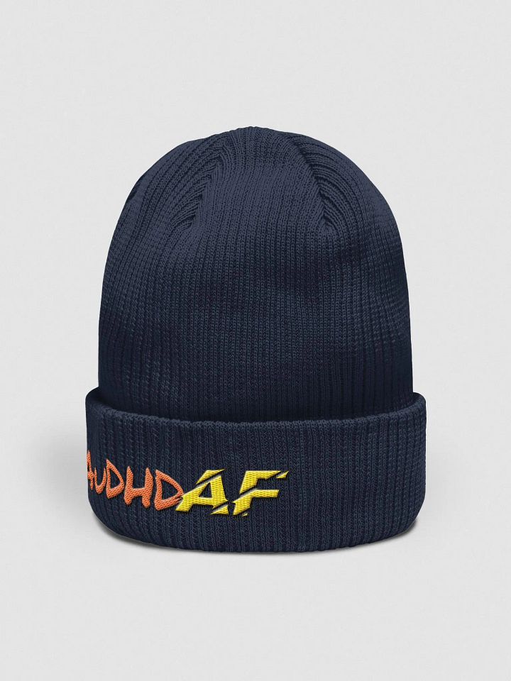 AuDHD AF Organic Beanie product image (5)