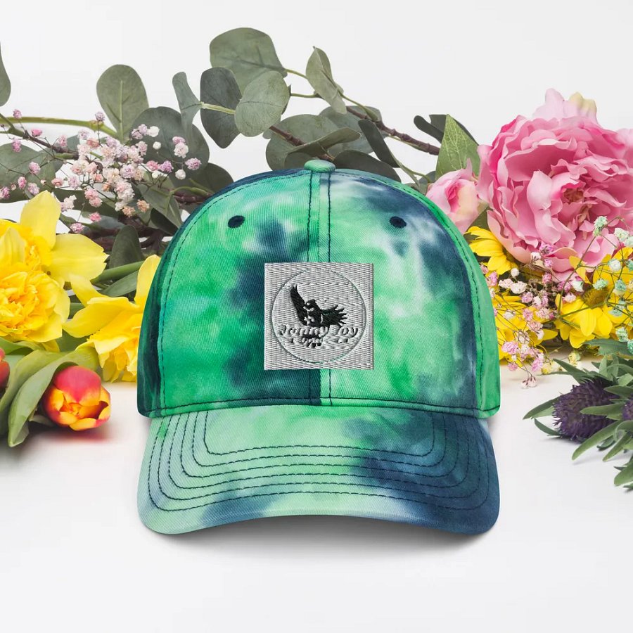 Flight of Colors Tie-Dye Dad Hat product image (4)