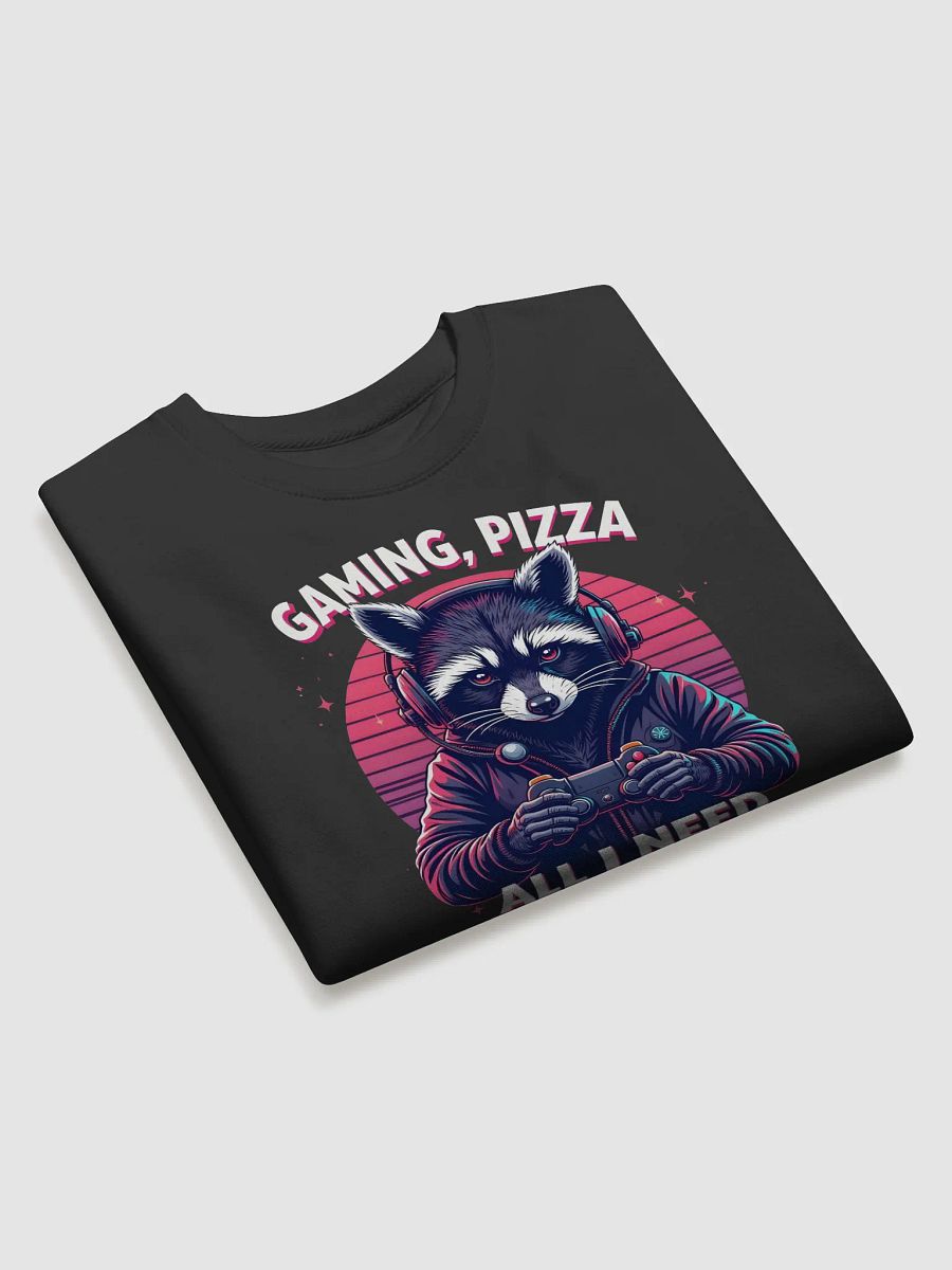 Retro Raccoon Gaming Sweatshirt product image (3)