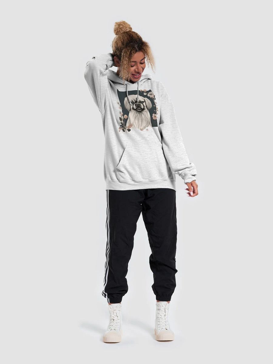 Floral Pekingese Classic Hoodie product image (5)