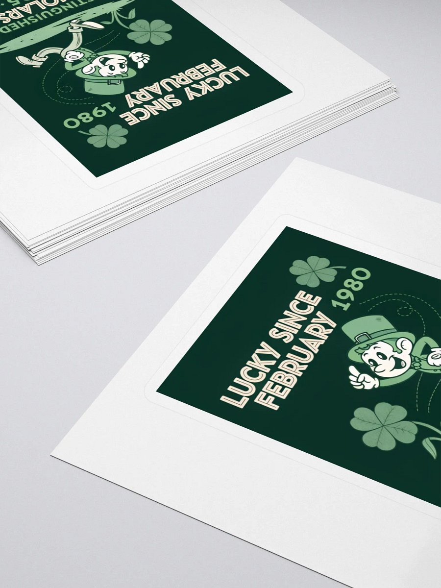 Lucky Leprechaun Kiss-Cut Stickers product image (4)